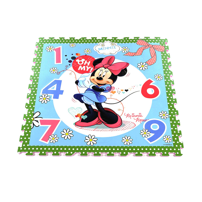 Tapis Puzzle 9 PCS En Mousse - Minnie Mouse - etoilejouet