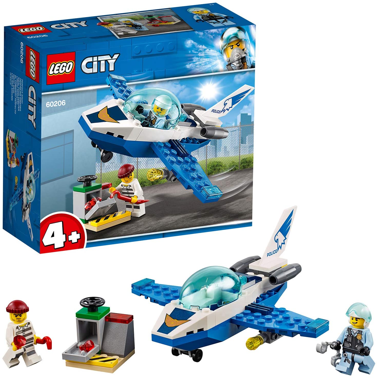 Sky Police Jet Patrol - Lego - etoilejouet