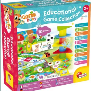 Lisciani – Carotina Baby – Collection des 10 Jeux éducatifs pour enfants à partir de 2 ans