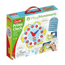 Primo Clock : horloge éducative pour enfants avec chiffres colorés et aiguilles rotatives pour apprendre à lire l'heure. https://etoilejouet.ma/wp-content/uploads/2023/04/primo-clock-etoile-jouet.jpg