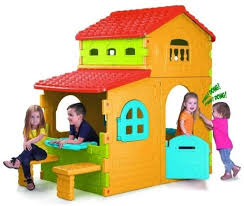 110(L) x 206(L) x 180cm La Super Villa FEBER est la maison de jeu la plus grande et la plus amusante de Feber, avec de l'espace à l'intérieur pour inviter beaucoup d'amis et de famille à jouer ! Convient pour fille ou garçon de 3 à 10 ans. https://etoilejouet.ma/wp-content/uploads/2024/05/super-villa-grande-maison-enfant-feber-etoile-jouet.jpg