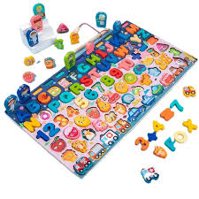 Planche de correspondance routière 8 en 1 | Planche de développement en bois, activités huit en un dans un seul ensemble : compter les nombres, pêcher, insérer des poteaux, apprendre les formes, les lettres, jouets en bois, jouets pour enfants https://etoilejouet.ma/wp-content/uploads/2024/08/eight-in-one-matching-board-etoile-jouet.jpg