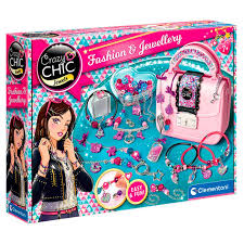 Kit de création de bijoux pour enfants Fashion Jewellery - CLEMENTONI https://etoilejouet.ma/wp-content/uploads/2024/09/crazy-chic-fashion-amp-jewellery-clementoni-etoile-jouet.jpg