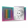 Livre à colorier à l'aquarelle -Nebulous Stars – Image 2