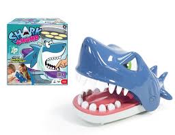 Jeu de société Croc Requin Ambassador avec requin et accessoires colorés
