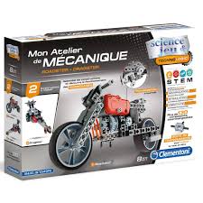 Coffret Atelier Mécanique Roadster et Dragster pour enfants, construction de voitures