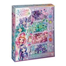 Ensemble de Perles Nebulous Stars pour création de bijoux, perles colorées et brillantes dans un univers féerique.