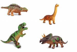 Figurine de dinosaure de 50 cm de la collection "Dyr & dinosaurer", idéale pour les collectionneurs et les enfants.
