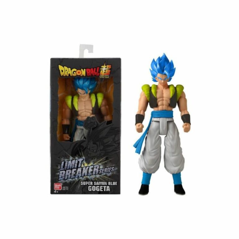 Figurine géante Dragon Ball Son Goku Super Saiyan Blue 30 cm articulée.