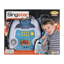 SINGSTAR ROCKS microphone karaoké Bluetooth sans fil avec haut-parleur intégré