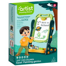 Artist Vertical Magnetic Double Sided Drawing Board tableau magnétique double face pour dessin et apprentissage enfant.