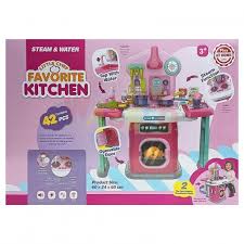 Little Chef Favorite Kitchen Playset 42 pièces cuisine jouet enfant avec accessoires réalistes.