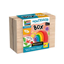 Arc-en-ciel en bois Montessori Lisciani pour enfant