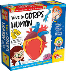 Jeu éducatif corps humain enfant Lisciani