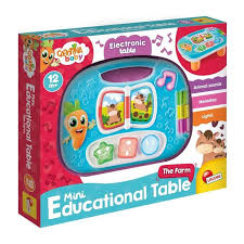 La Ferme mini table éducative Carotina avec animaux et activités interactives