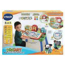 MAGI BUREAU INTERACTIF VTECH 540905 avec piano, tableaux et activités éducatives pour motricité et apprentissage