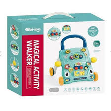 Marcheur d'activités magiques - BIBI.IRN avec jeux interactifs, boutons sonores et roues stables