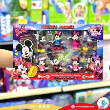 figurines Mickey et Minnie Disney pour enfants avec couleurs vives