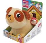 Winfun Mon Copain Carlin Bancal peluche interactive chien qui bouge pour bébé