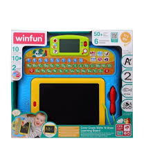 Winfun Tableau d’Apprentissage Écriture et Dessin, jouet éducatif interactif pour enfants