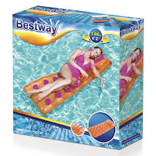 Matelas gonflable Bestway 188x71 cm pour piscine et plage