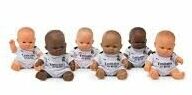 Poupée Real Madrid 21 cm avec tenue sportive football pour enfant
