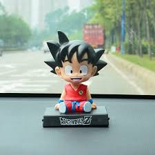 Figurine Goku Bobblehead 14 cm à tête oscillante inspirée de Dragon Ball.