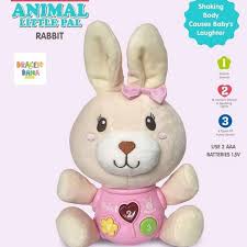 Little Animal Pal Mini, jouet d’éveil sensoriel en forme d’animal pour bébé.