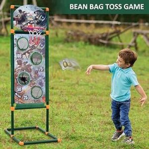 Shooting Games for Kids Beanbag Game avec cible colorée et sacs de lancer pour enfants
