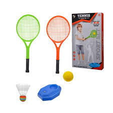 Tennis Game Sport Set avec raquettes et balle pour enfants jouant au tennis en extérieur