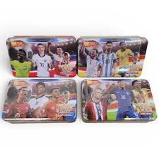 Box Cartes Football Star Card 2026 avec cartes de collection de joueurs de football célèbres.