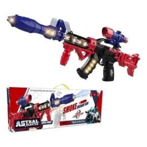 Astral Blaster Smoke Grenade Gun jouet futuriste avec effet lumineux pour enfants