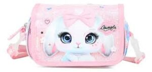 Bunny Pencil Case BT216 trousse à crayons lapin mignonne pour école et rangement de fournitures scolaires.