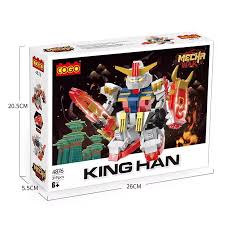 COGO Mecha War Mini King Han robot de combat en blocs de construction