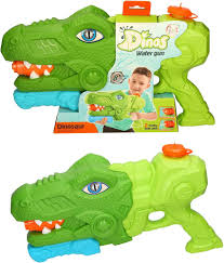 Pistolet à eau dinosaure avec 2 jets pour enfants