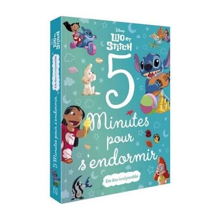 Disney – Lilo et Stitch – 5 minutes pour s'endormir - Livre d'histoires illustrées pour enfants à lire avant le coucher.