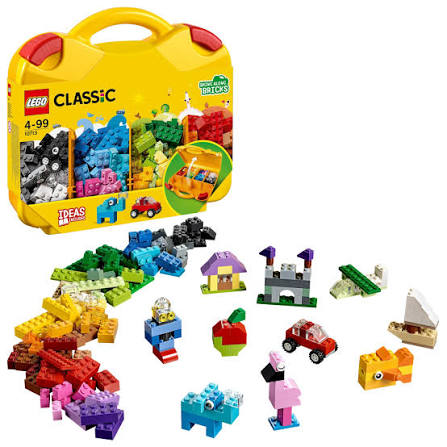 LEGO® Classic La Valisette de Construction 10713 avec 213 briques colorées dans une valise de rangement.