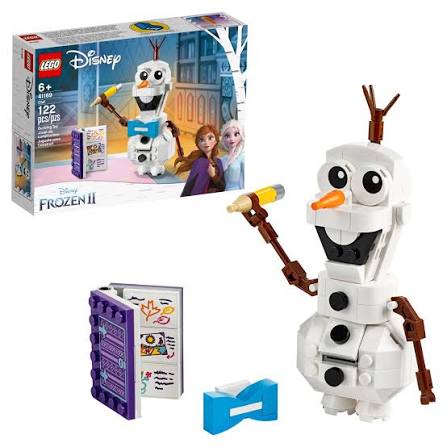 LEGO Disney Frozen II Olaf the Snowman, modèle de construction représentant Olaf de La Reine des Neiges 2.