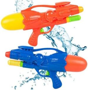 Grand pistolet à eau à pompe avec jet puissant pour enfants