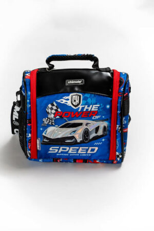 Racing Car Lunch Bag Chimola sac à déjeuner isotherme enfant avec design voiture de course