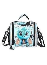 Sac à lunch Chimola Cute Dragon BT206 isotherme pour enfant avec motif dragon