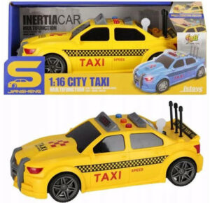 Taxi City Taxi jouet 1:16 avec son et lumière.