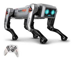 Tech Saviour AI Robotic Dog with Voice Control – chien robot intelligent interactif pour enfants.