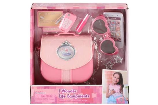 Coffret I Wonder Life Equipment Make Up Toys avec accessoires de maquillage et de coiffure pour enfants.